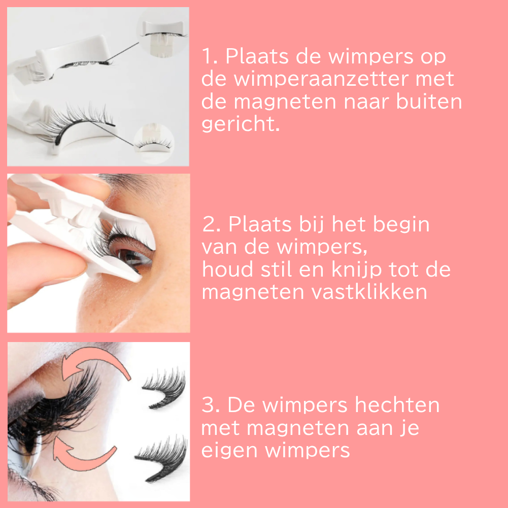 Magnetische Wimpers